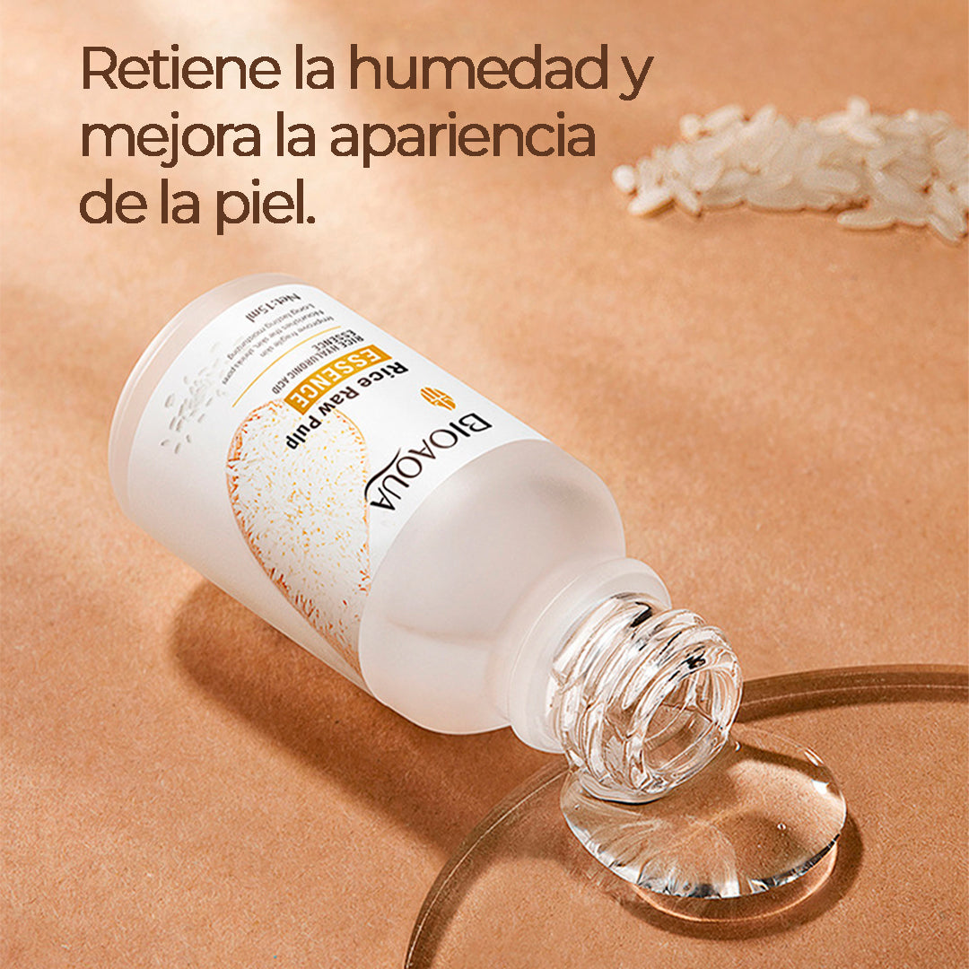 💧 “Hidratación y Luminosidad Instantánea – Bioaqua Sérum Arroz 15 ml”