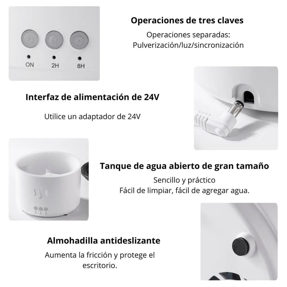 🌋 Humidificador Volcán 3D Difusor – Azul & Rojo 💨 Relájate, respira mejor y transforma tu ambiente con un espectáculo de luces 3D